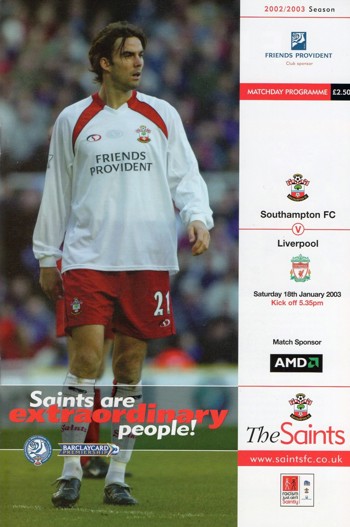 Match programme